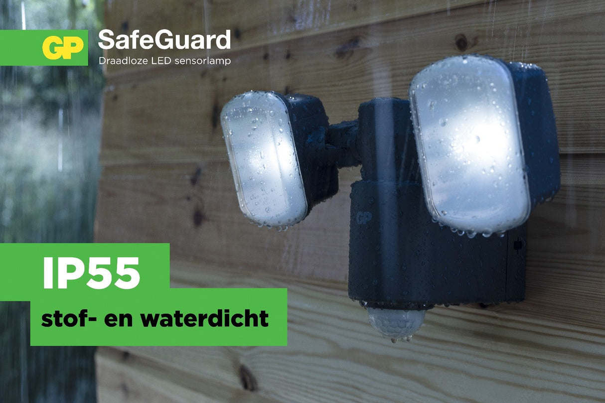 GP SafeGuard RF2.1 buitenlamp met sensor