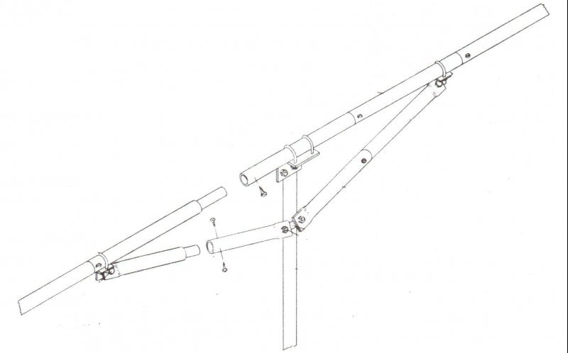 Gizmotchy SK12 universele antenensteun voor Gizomtchy antennes