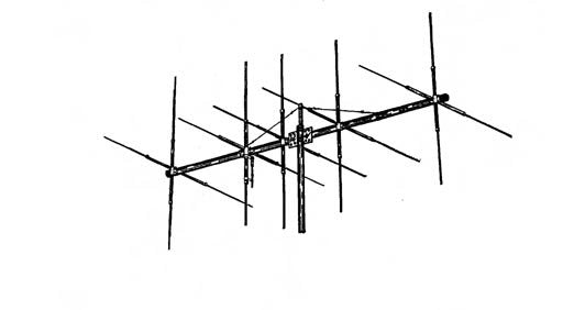 Maco M105C-HV is een innovatieve Yagi beam antenne voor de 10M en 11M band