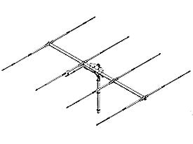 Sirio SY27-4 Yagi antenne met vier elementen voor 26.5–30 MHz