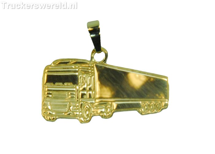 DAF XF Anhänger mit Anhänger Gold