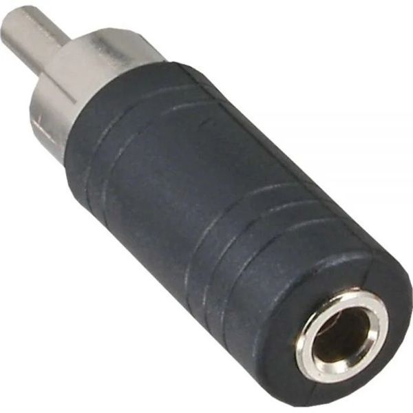3.5mm mono Female adapter naar RCA-Male aansluiting