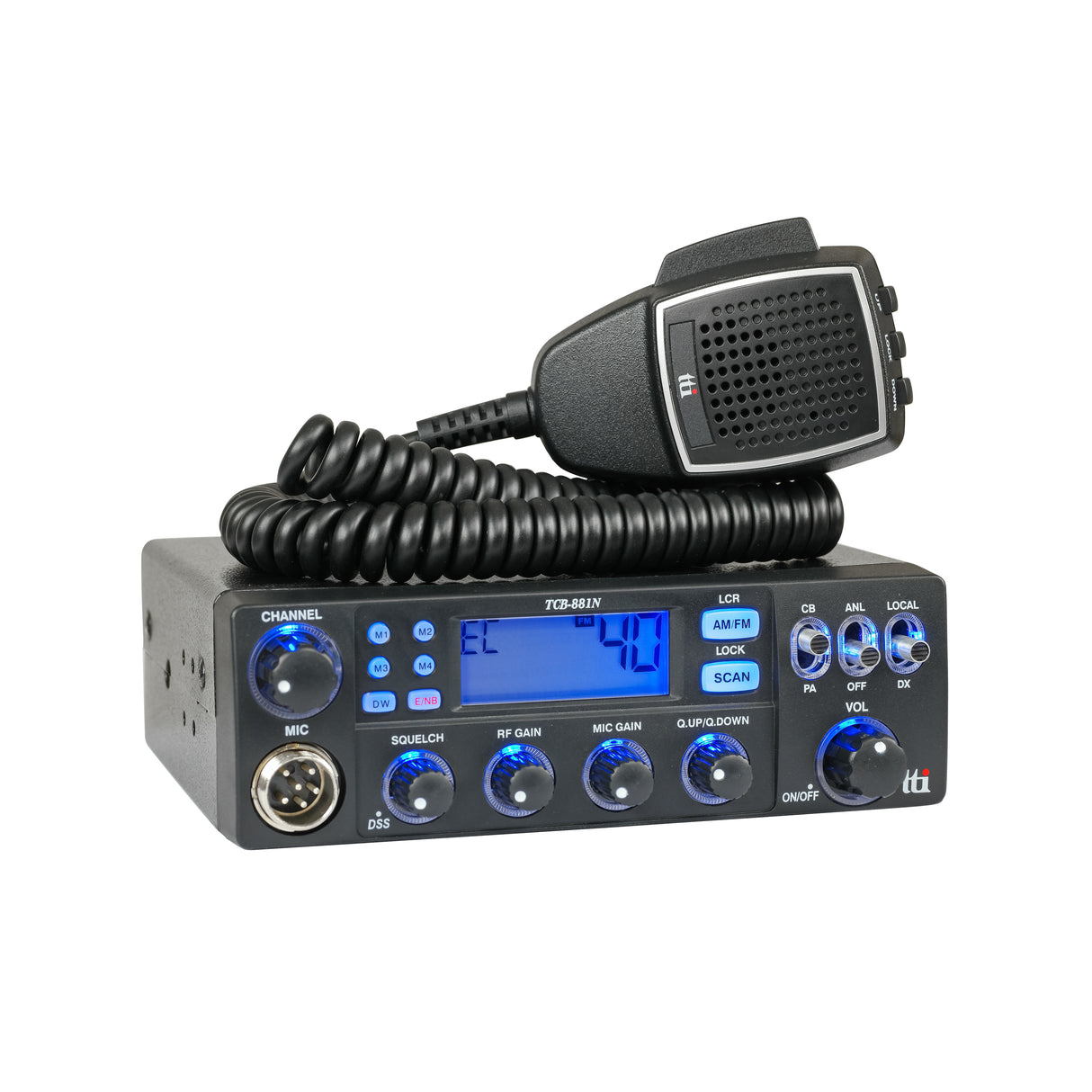TTI TCB-881N 27MC transceiver voor 12 Volt en 24 Volt