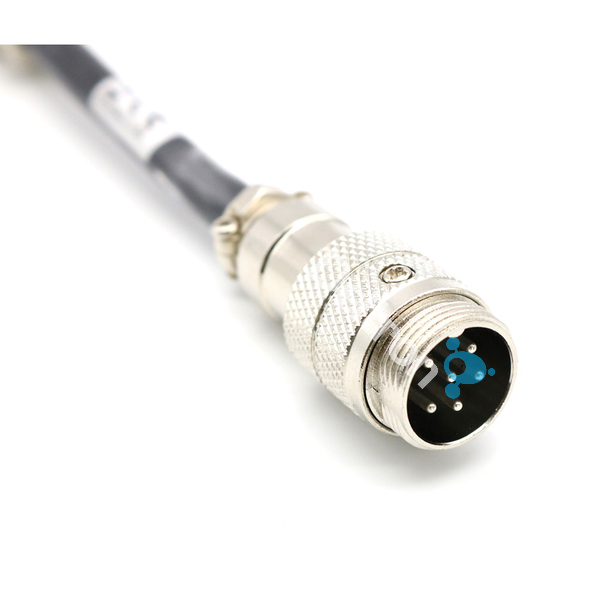6-pin male connector van K-PO DX-5000 microfoon adapterkabel