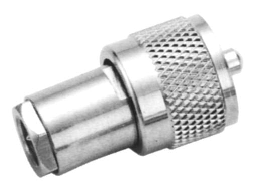 Verloop connector UHF-Male (PL-259) naar FME-Male