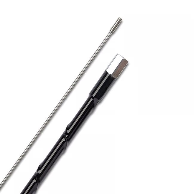 AMPRO-80 antenne met 3/8x24 aansluiting en verstelbare RVS top