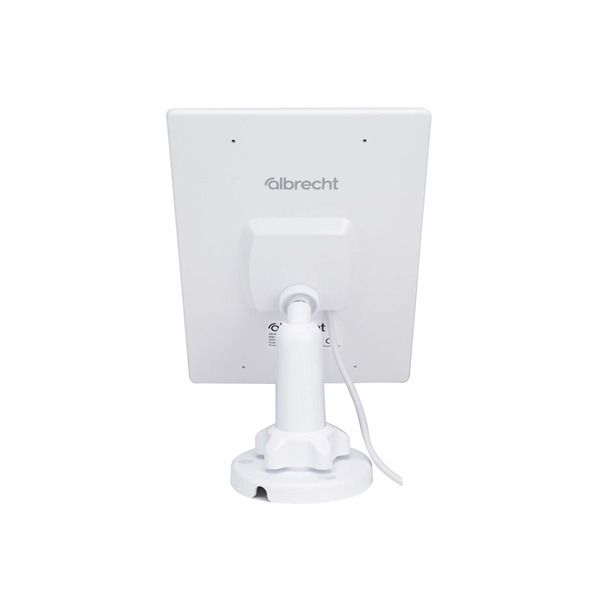 Achterkant van de Albrecht SC100 zonnepaneel tbv camera