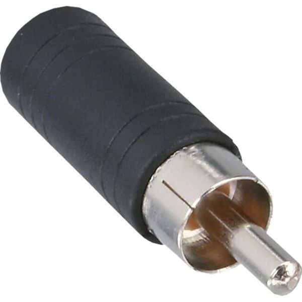 Adapter 3.5mm mono Female naar RCA-Male
