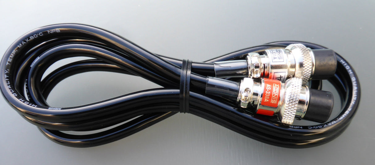 microfoonkabel 100 cm adonis d88y2 voor Yaesu transceivers