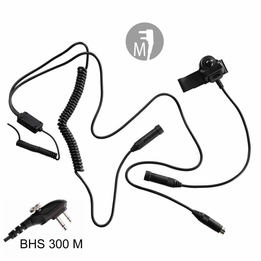 Albrecht BHS-300M basisset met PTT-knop en Motorola 2-pin aansluiting
