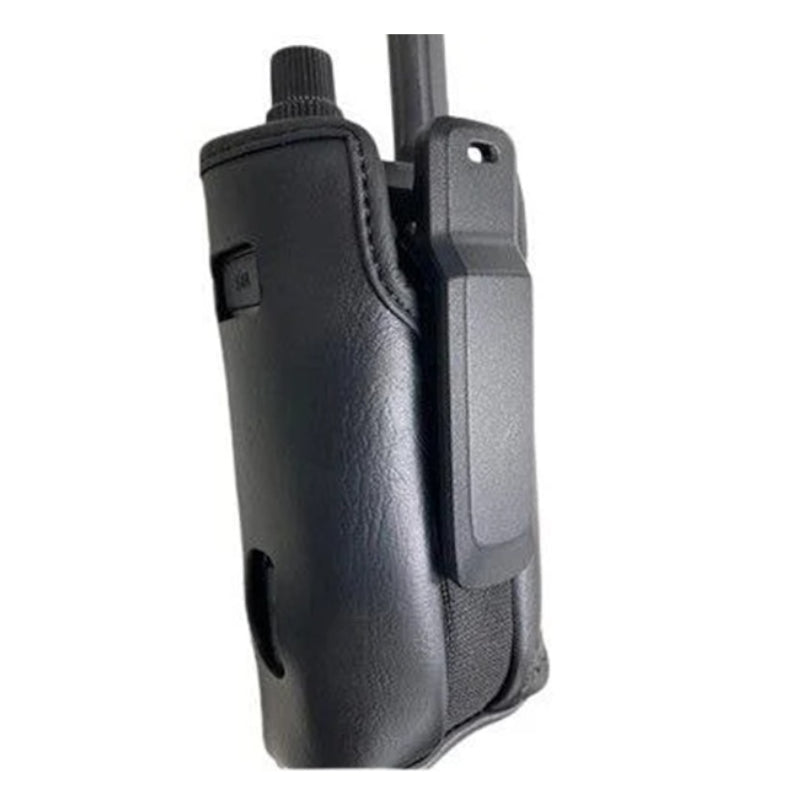 Alinco ESC-65 een leren tasje voor de Alinco DJ-X100E