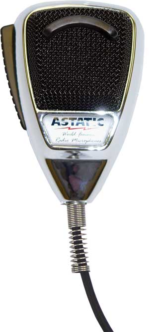 Astatic Model 636L-SE 4-Pin handmicrofoon met Uniden/Cobra bedrading
