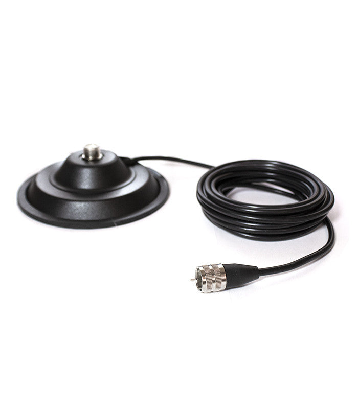 Komunica BK-1500 magneetvoet met UHF-Female aansluiting en 15 cm diameter