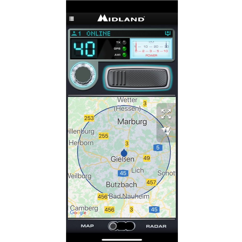 Midland Dual Mike 4P