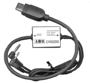 AOR CR8200 recording kabel