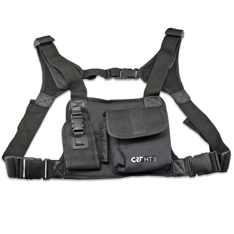 CRT HT3 harnas die je kunt dragen om je bovenlichaam waarin je je portofoon accessoires kunt meenemen