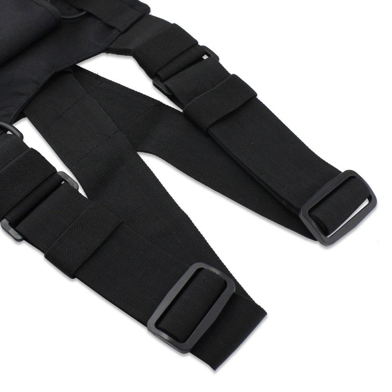 CRT HT4 harnas comfortabel en functioneel voor twee portofoons en accessoires