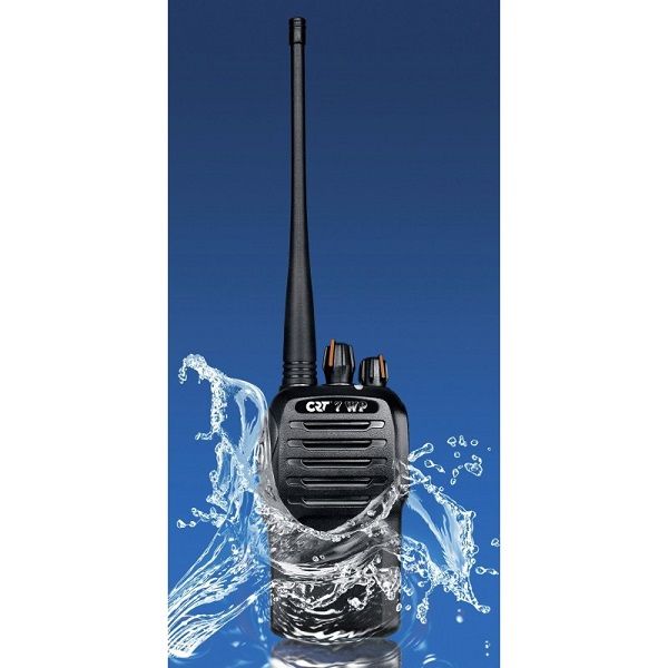 CRT 7WP PMR COM UHF portofoon in het water