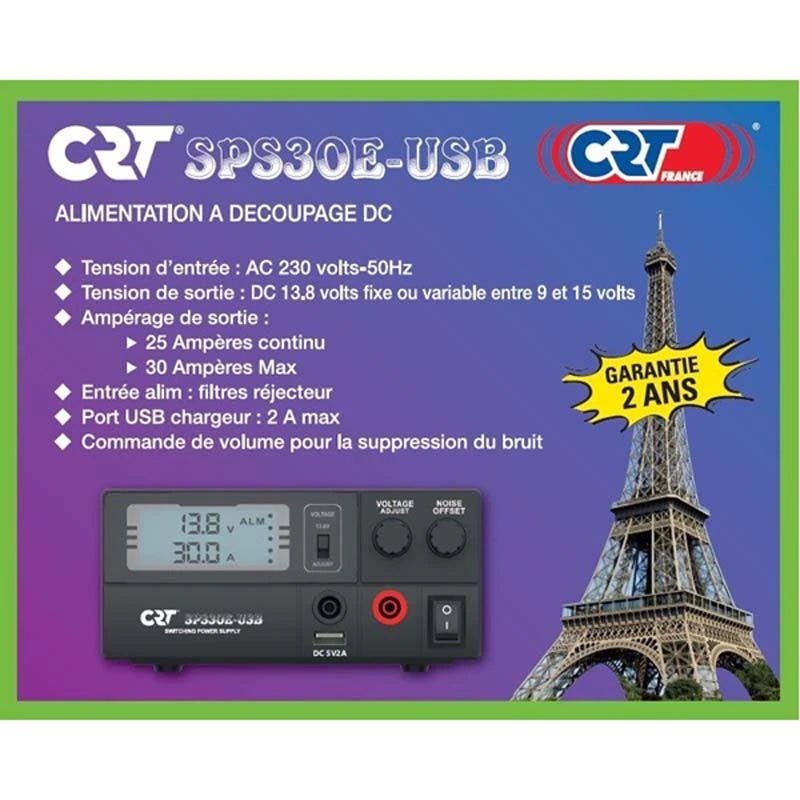 CRT SPS30E-USB voeding in originele verpakking