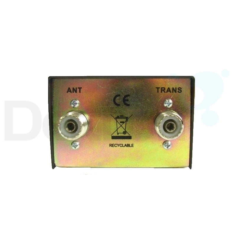 Nauwkeurige SWR meting voor een optimaal zendbereik. Achterzijde SWR meter