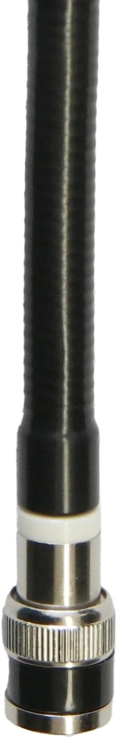 Close up van de Maas KHA-27 BNC een antenne voor een draagbare 27MHz transceiver