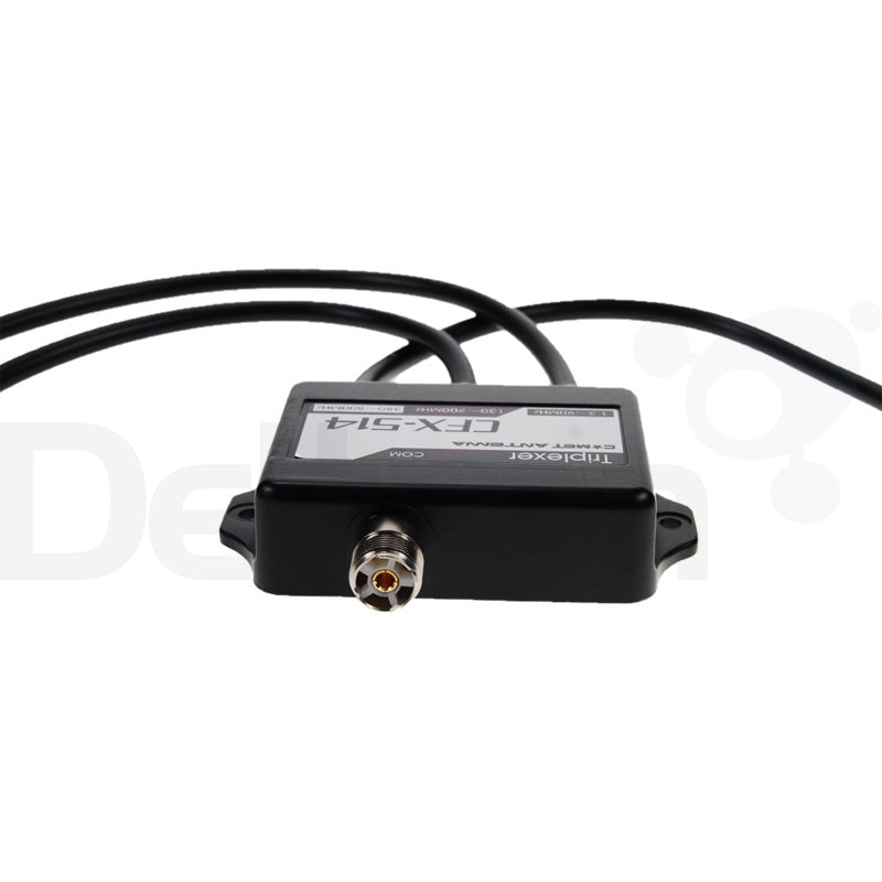 Comet CFX-514, drievoudige signaalscheiding voor 1.3-90 MHz, 130-200 MHz en 380-500 MHz