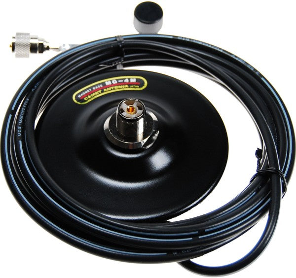 Comet MG-5M_magneetvoet met 5 meter coaxkabel met daaraan een PL-259 connector