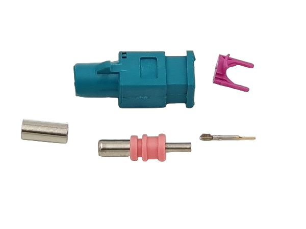 Connector soldeerbaar Fakra-Male