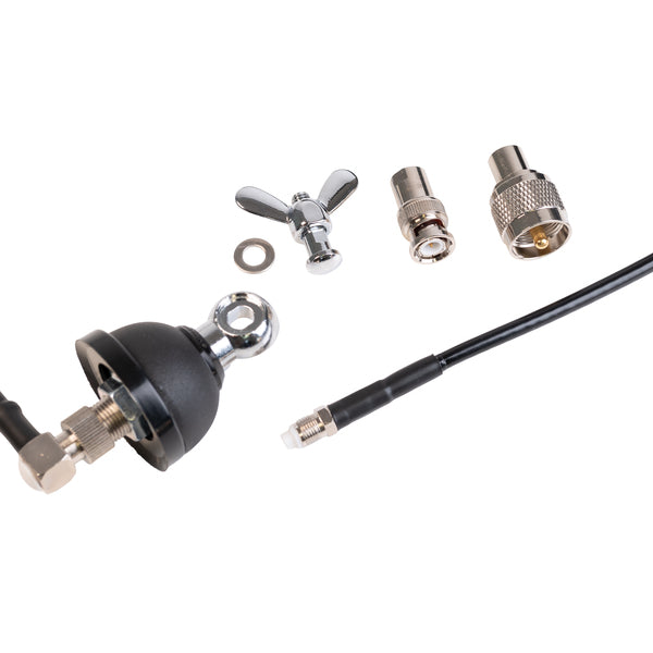 Maas DV-voet inbouwset compleet met accessoires en adapters
