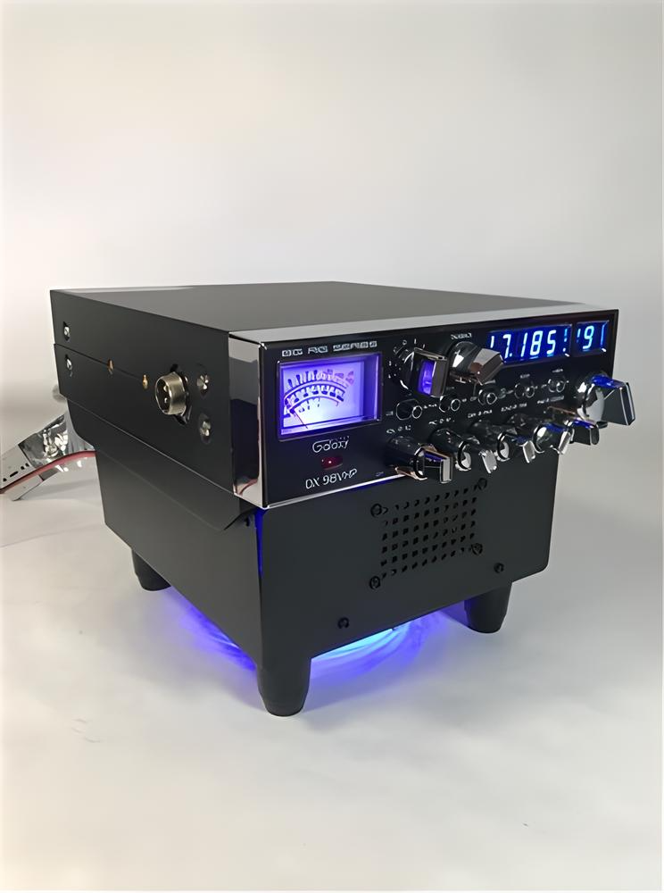 Delta DFK-LED ventilator standaard voor je 27MHz of UHF/VHF/HF transceiver met ingebouwde ledverlichting