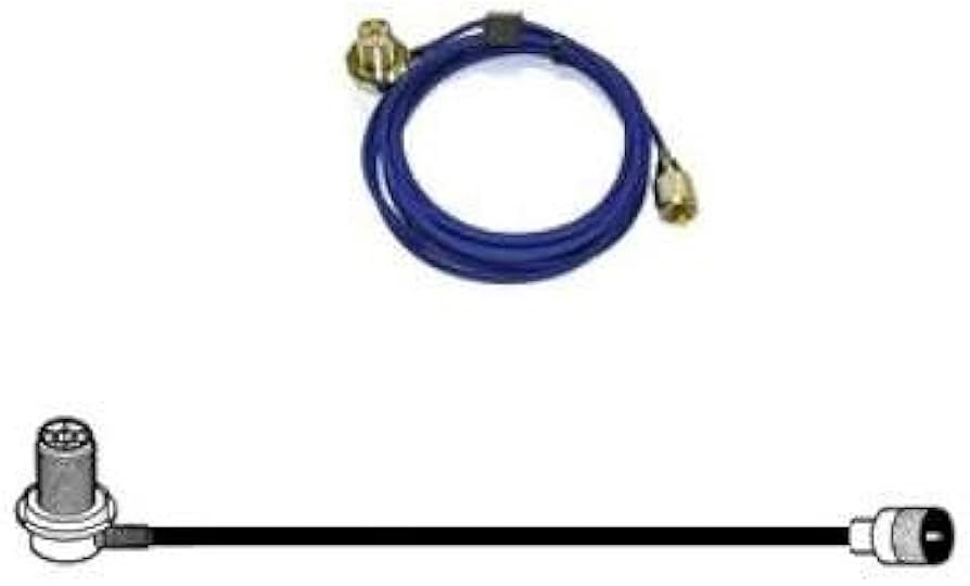 Diamond 2D1MR antennekabel met UHF-Male en UHF-Female connector