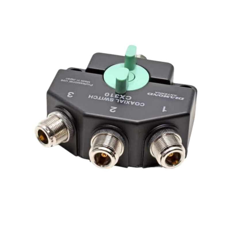 Diamond CX-310N antenne switch met drie N-connectors