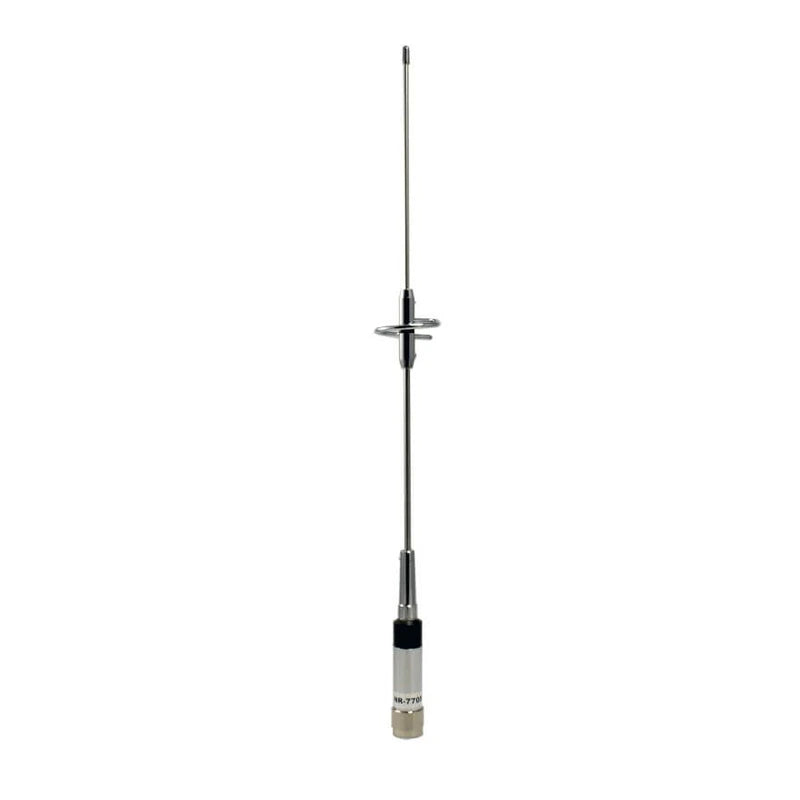 Diamond NR-770S mobiele UHF/VHF antenne voor de 144 MHz en 430 MHz,vermogen 100W en gain 2.15 dBi