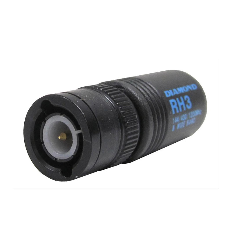 Diamond RH3 UHF/VHF antenne met een lengte van 4,5 cm en een BNC-Male aansluiting