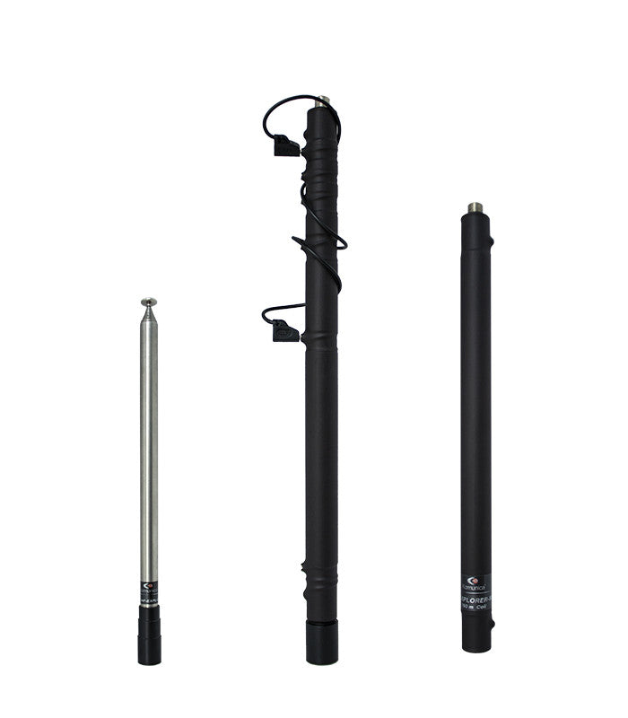Komunica HF Explorer Mini draagbare 12-bands HF-antenne telescopisch verstelbaar