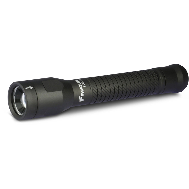 Favour Foco T1921 zaklamp instelbaar van 30 tot 370 lumen met focusbare lens en IP66 waterdicht