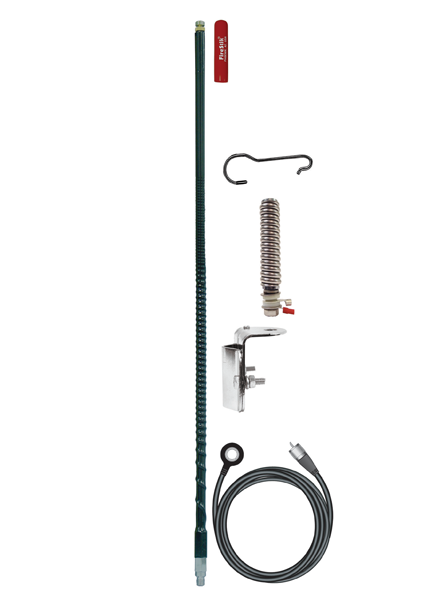Firestik FG2-648 NGP mobiele 27MC antenne in de kleur zwart