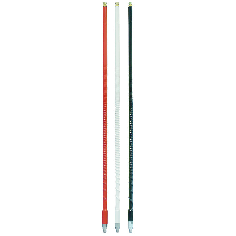 Firestik FireFly FL3 glasvezel antenne in de kleuren rood, wit en zwart