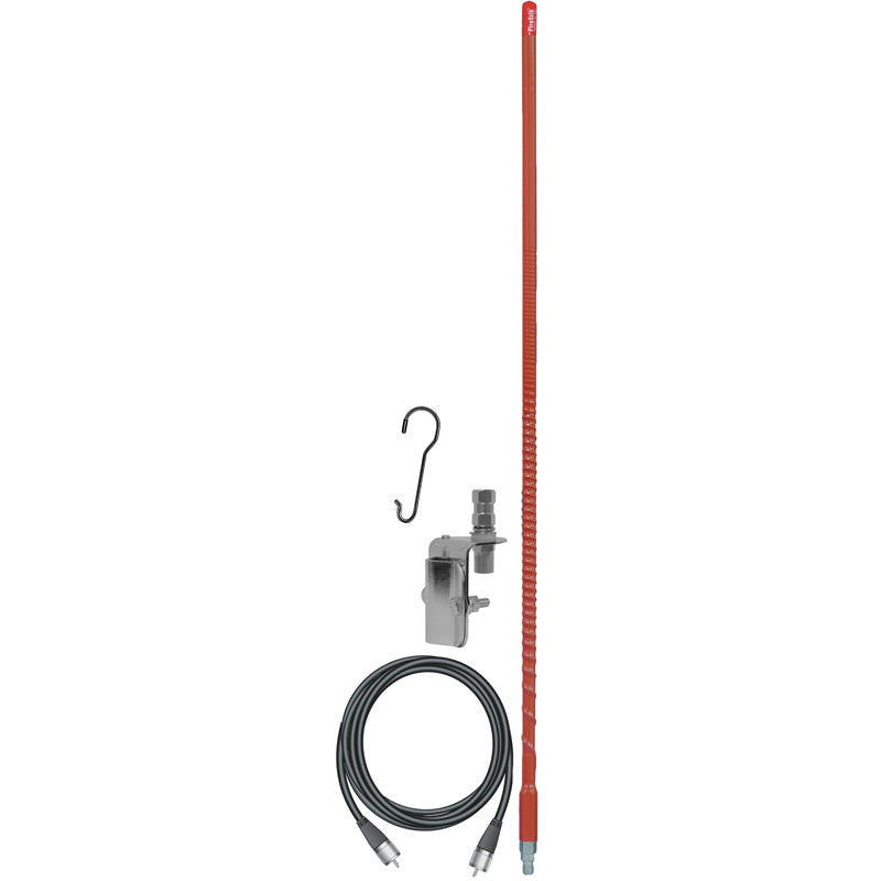 Firestik KW4-SMK-B mobiele 27MHz antenne 120 cm (4 ft.) met afstelbare antennetop