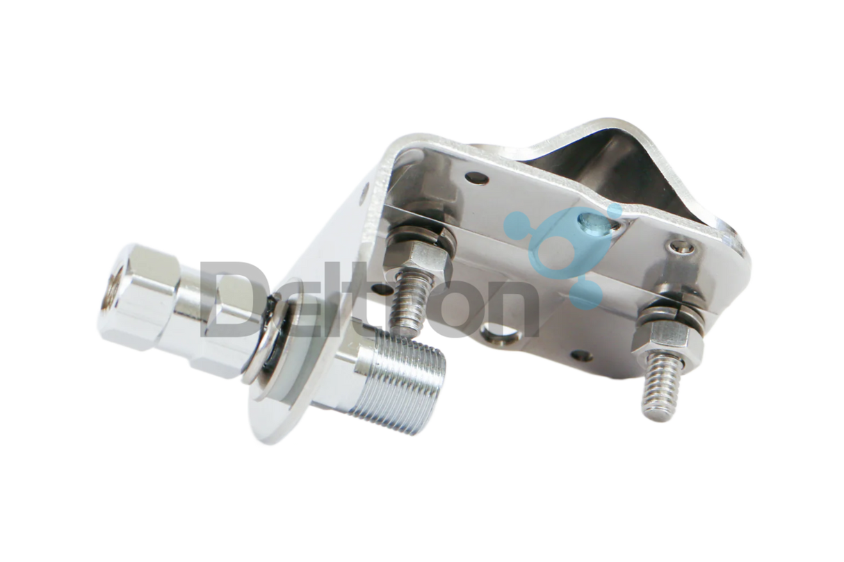 3-weg spiegel mount voor mobiele 27MC antenne – horizontale en verticale montage mogelijk