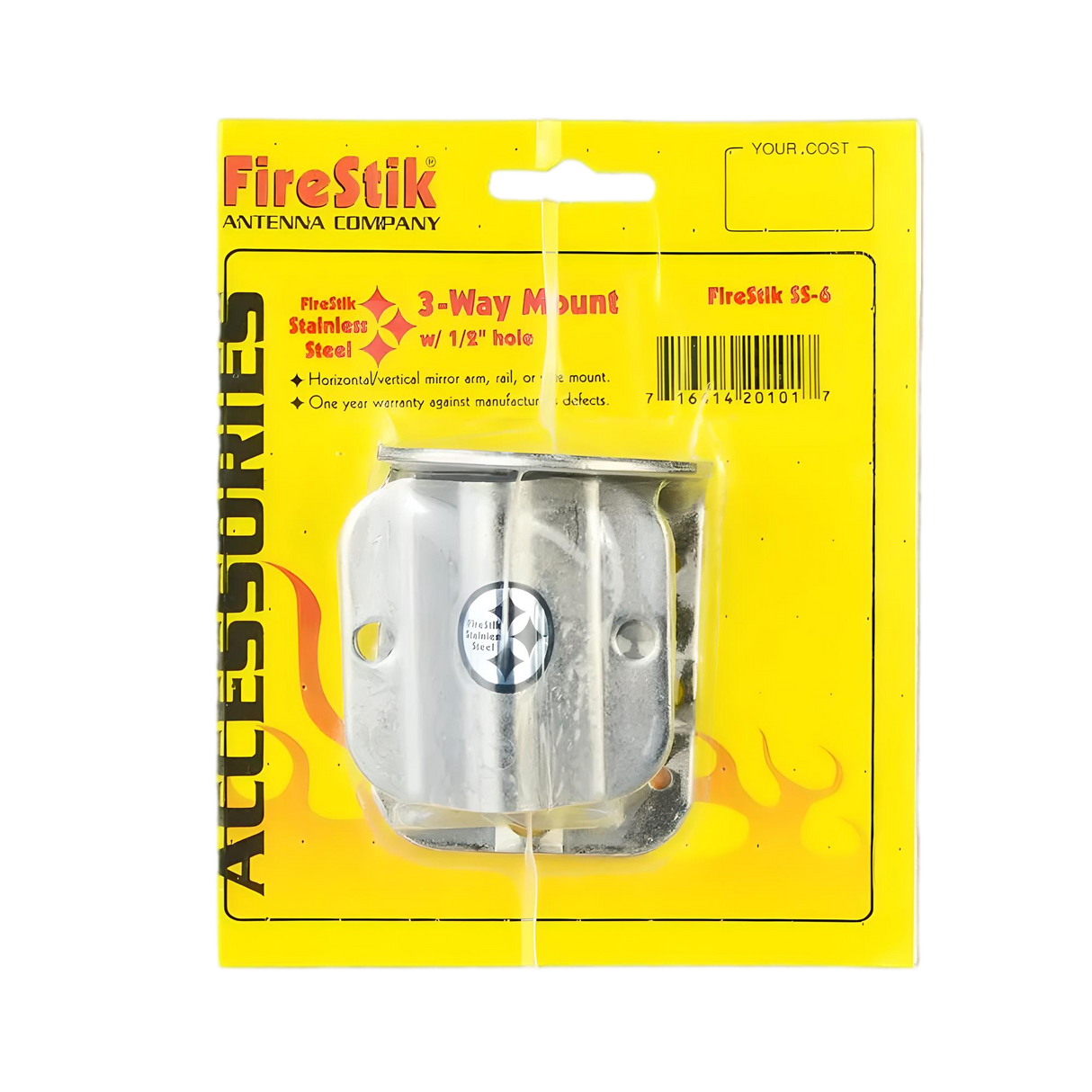 Firestik SS-6F verstelbare antennebeugel in originele verpakking