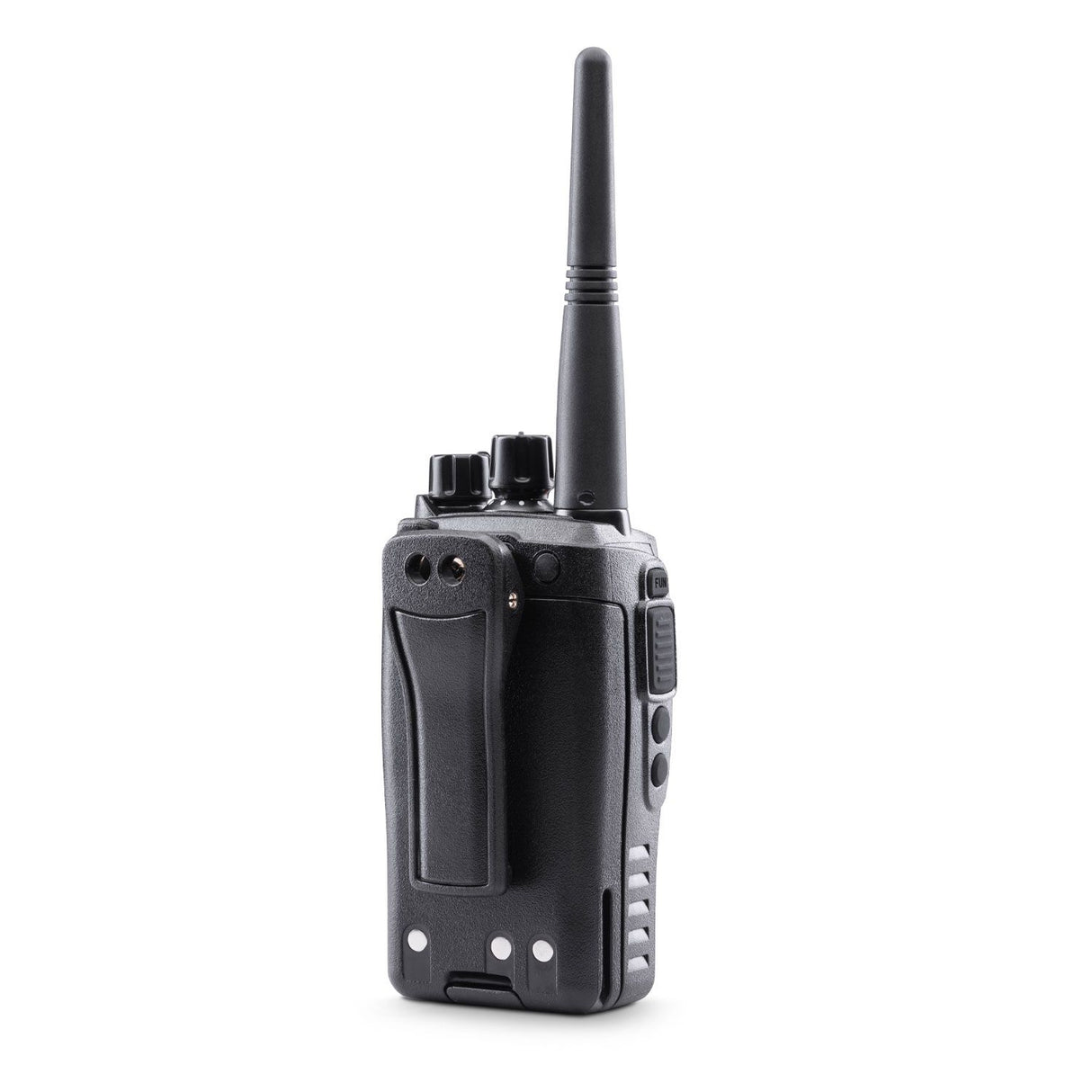 Midland G18 Pro PMR446 walkie talkie, C1145.02, achterzijde met riemclip