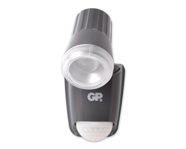 GP Safeguard buitenlamp 59 lumen met sensor. Werkt op batterijen