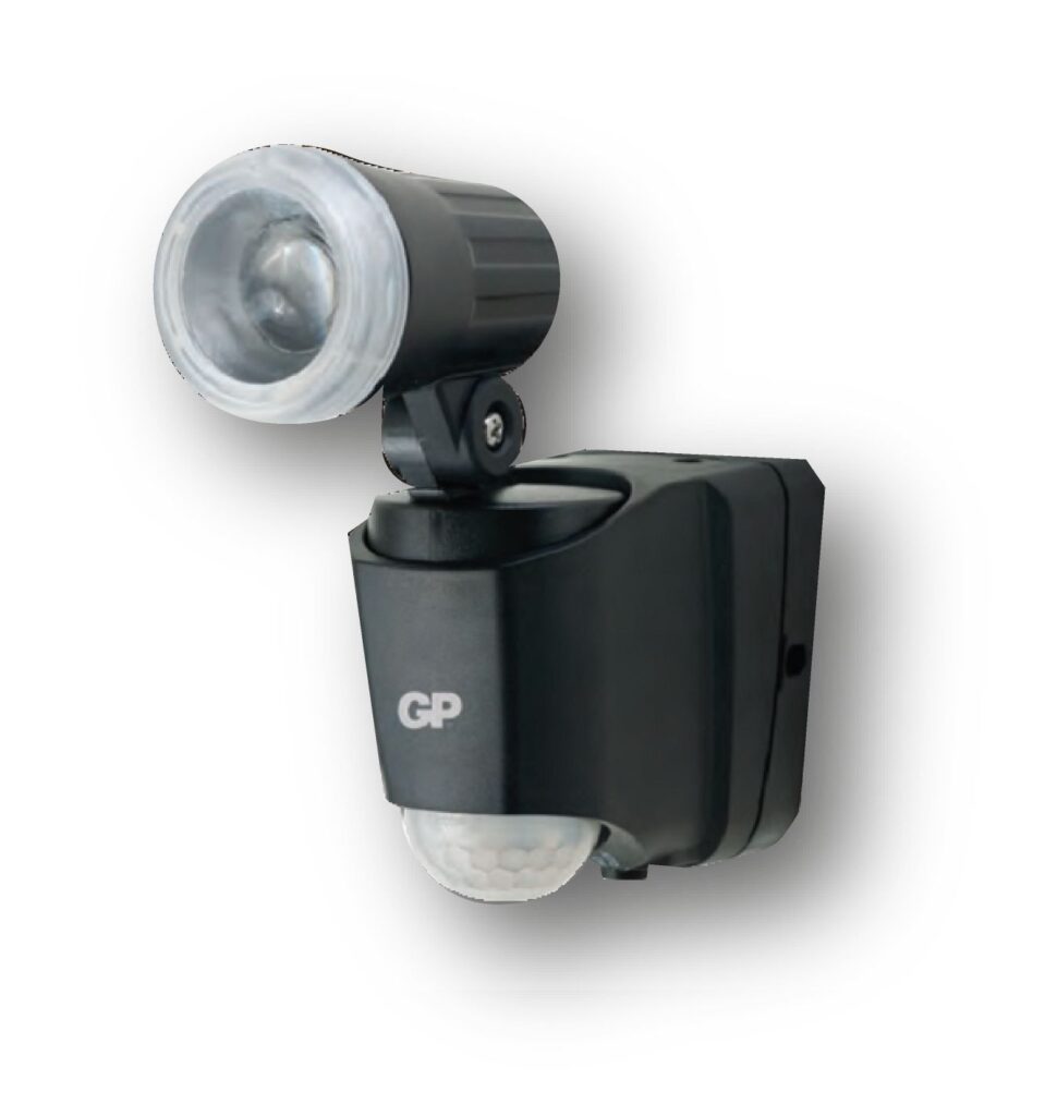 GP safegurad buitenlamp 59 lumen werkt op oplaadbare batterijen