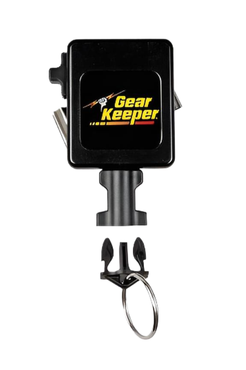 Gear Keeper RT3-5852-E retractor met extra sterke retractiekracht van 340 gram en een lijnlengte van 107 cm