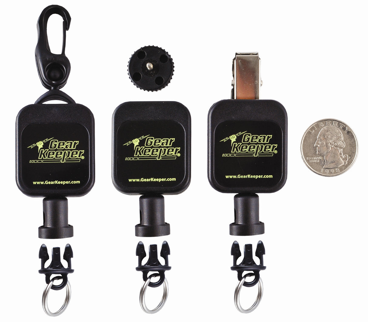 Gearkeeper RT5 varianten RT5-5801, RT5-5802 en RT5-5803 voor sleutels, toegangspasjes, ID-badges en klein handgereedschap