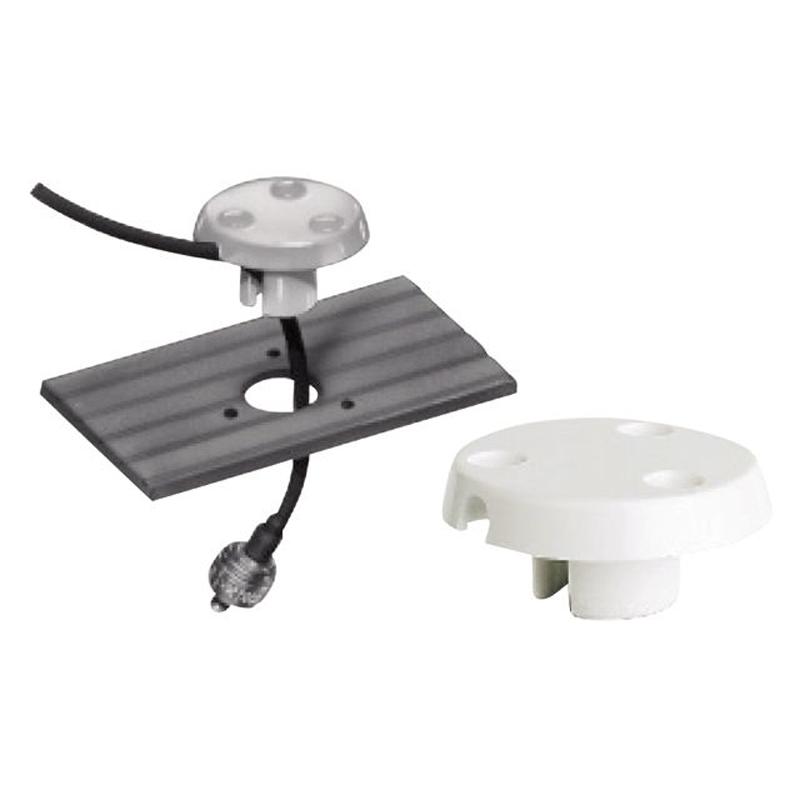 Glomex RA140 kunststof dekdoorvoer met 22 mm boorgat, ideaal voor maritieme antenne-installaties