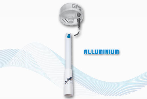 Glomex RA129/30 aluminium antenne verlengstuk 30cm