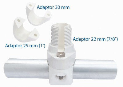 Glomex RA175 verstelbare railingsteun voor boten