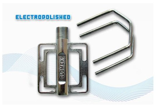 Glomex V9171 bevestigingset voor buizen en relingen van 22 tot 80mm